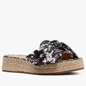 kate spade Black and White Espadrilles